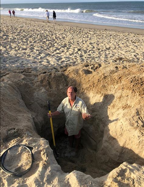 Virginia teen dies when hole dug in the sand collapses on Outer Banks beach